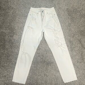 American Eagle Distressed Mom Jean